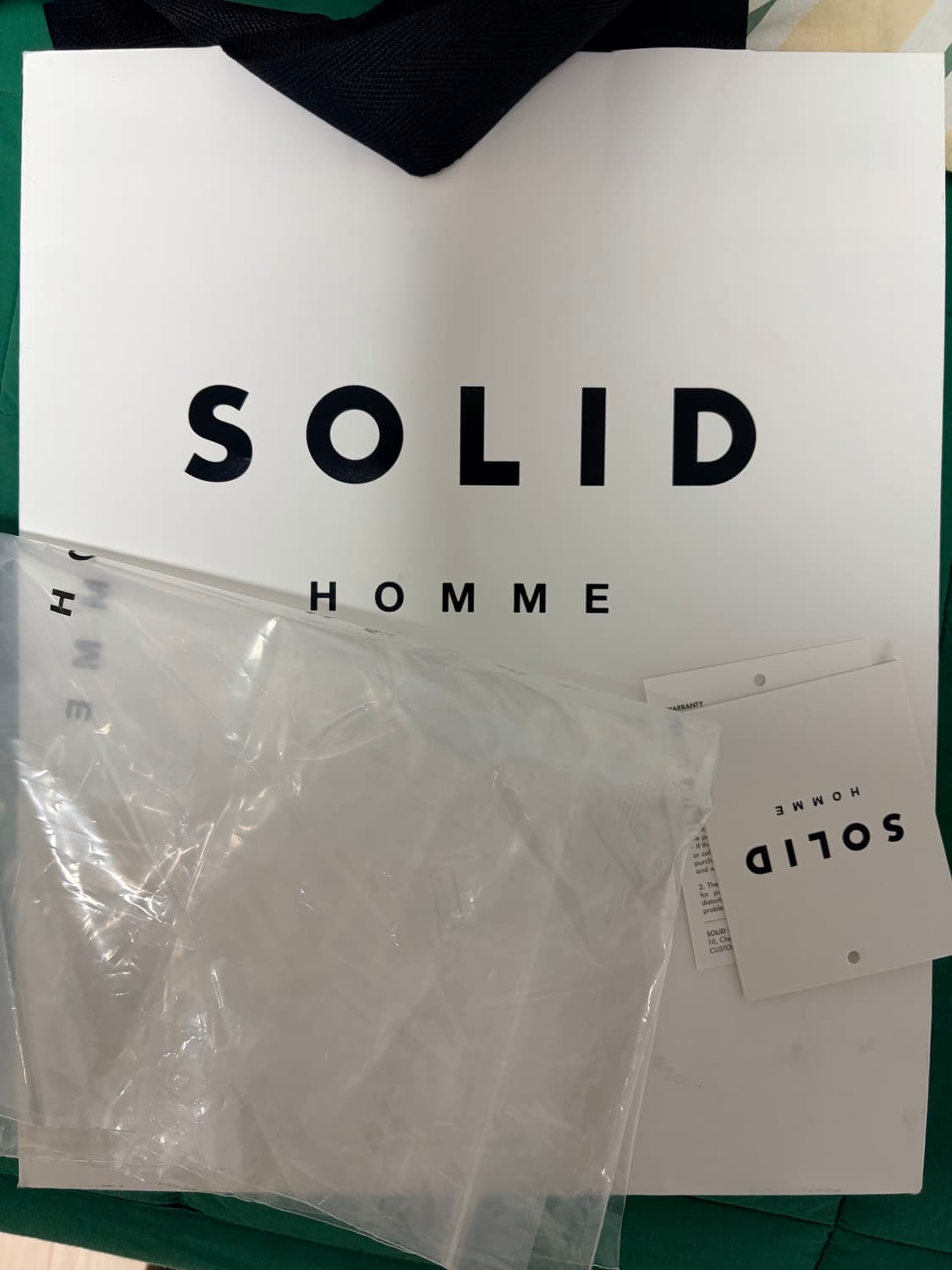 솔리드옴므 48사이즈 반팔티 상품이미지4