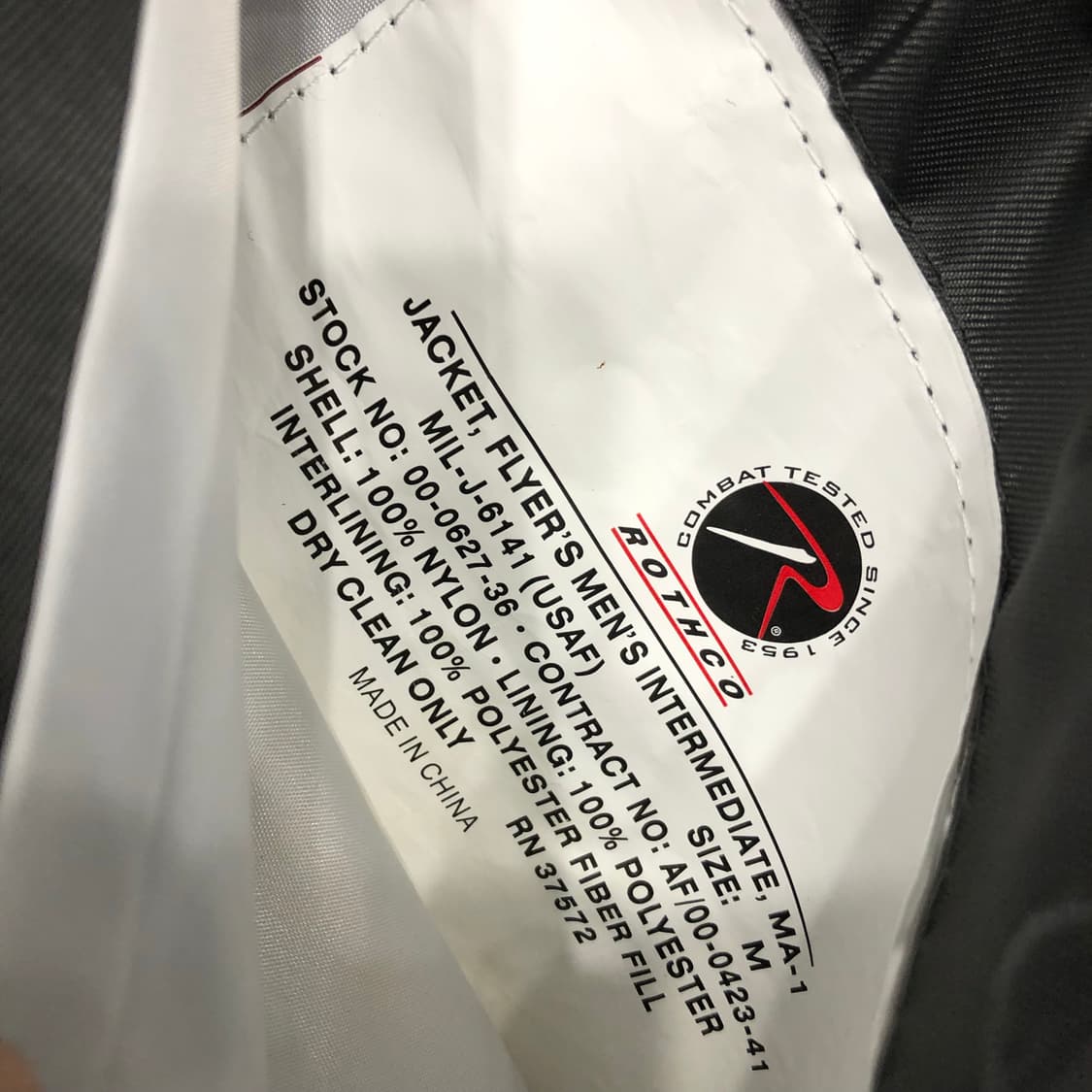 로스코 리버시블 나일론 봄버 MA-1 플라이트 항공 점퍼 상품이미지6