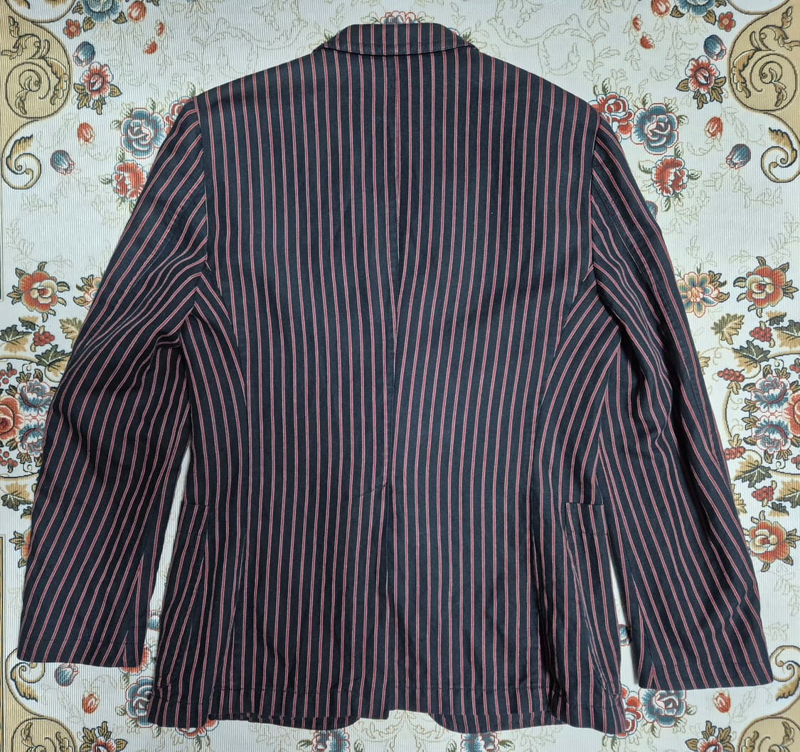 구찌 스트라이프 린넨 자켓/52 상품이미지4