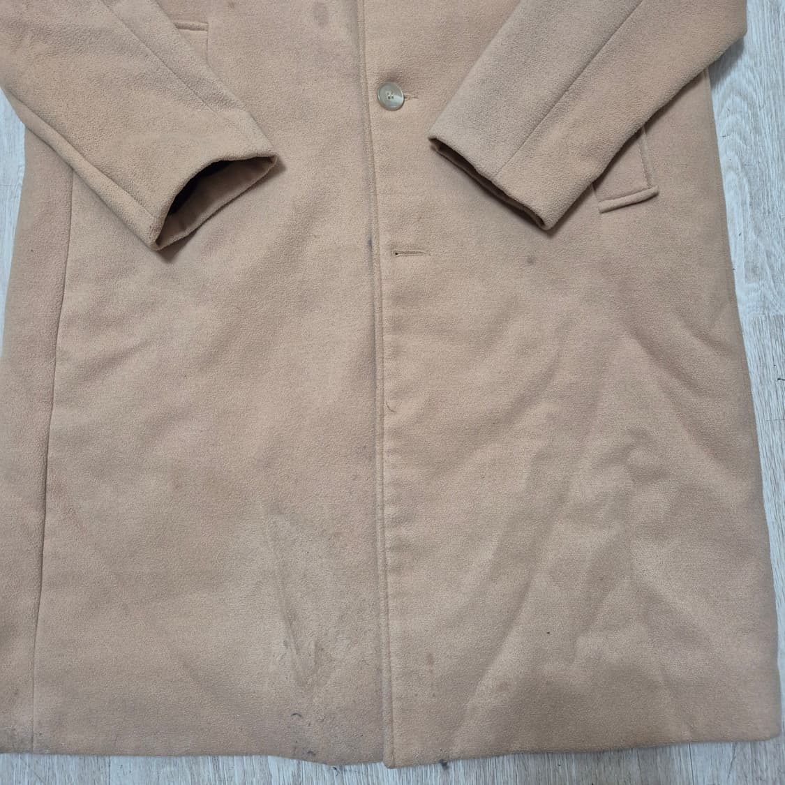 ALUMOLRU 남성 모직 싱글 코트 상품이미지3