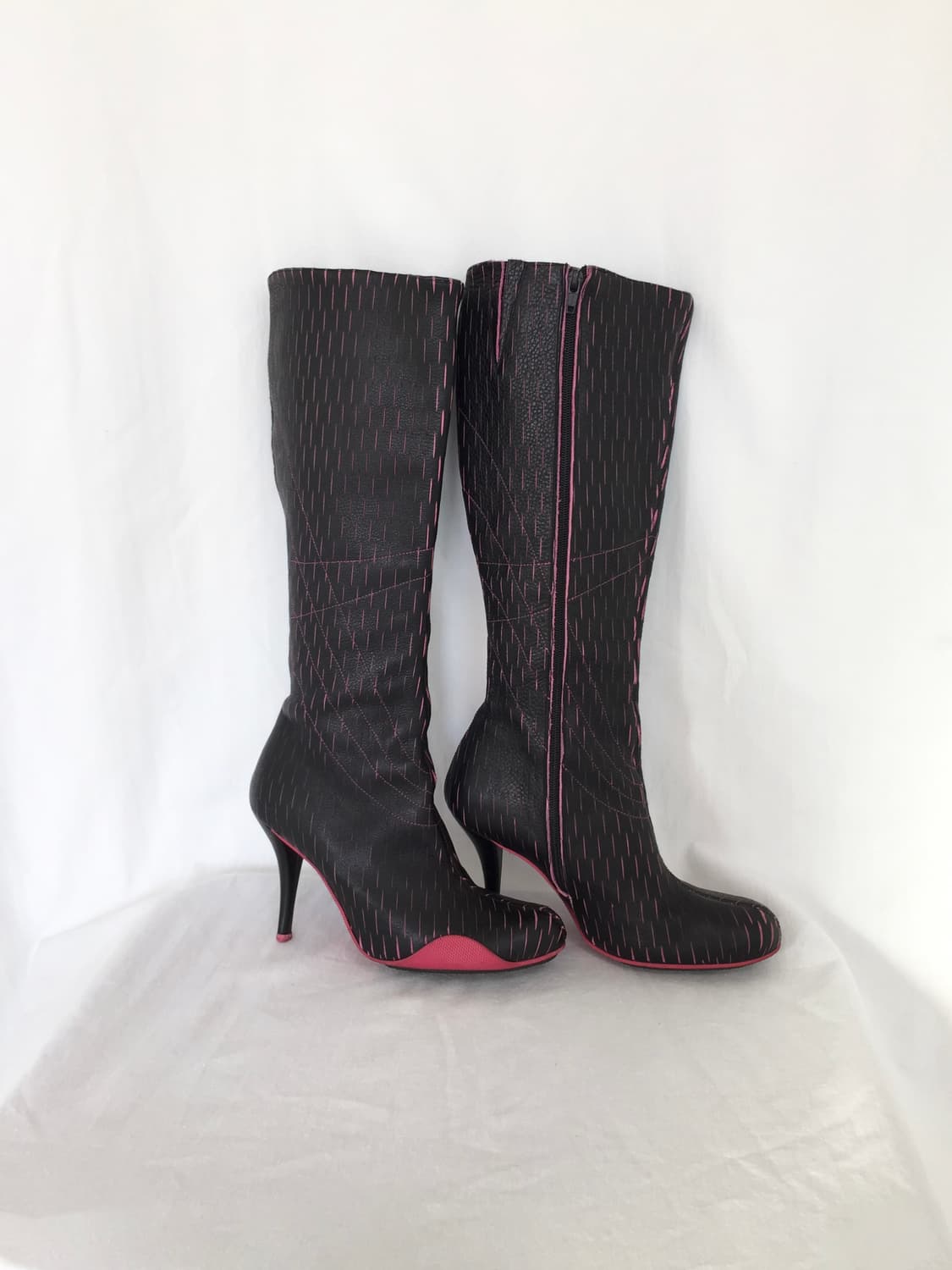 Spain Made  Pink Stitched Iconic Boots 상품이미지2