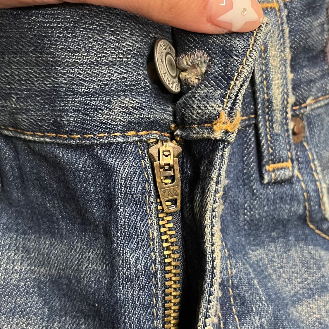 [정품/32] 데님 앤 서플라이 랄프로렌 청바지 블루 워싱진 b16 상품이미지7