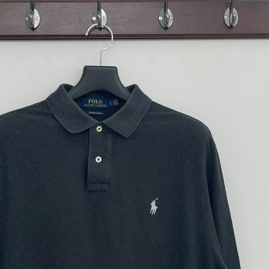 폴로 랄프로렌 남성 롱슬리브 폴로 셔츠 카라티 100-105 상품이미지2
