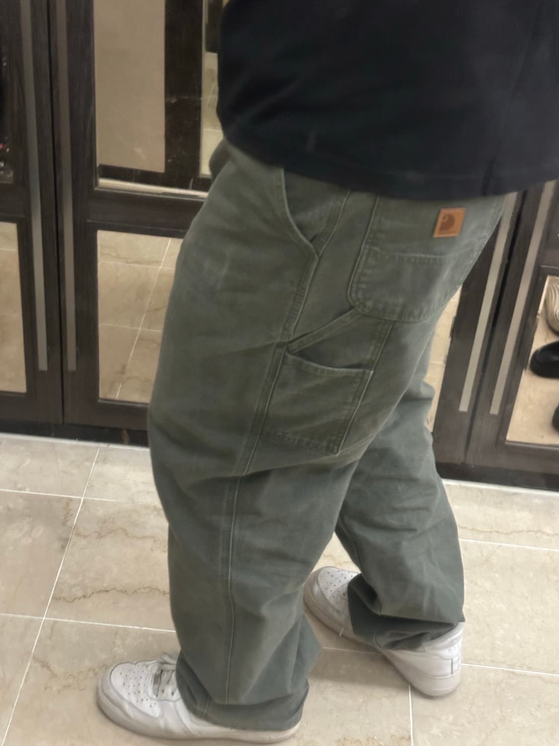 (42)칼하트 워크팬츠 모스그린  상품이미지3