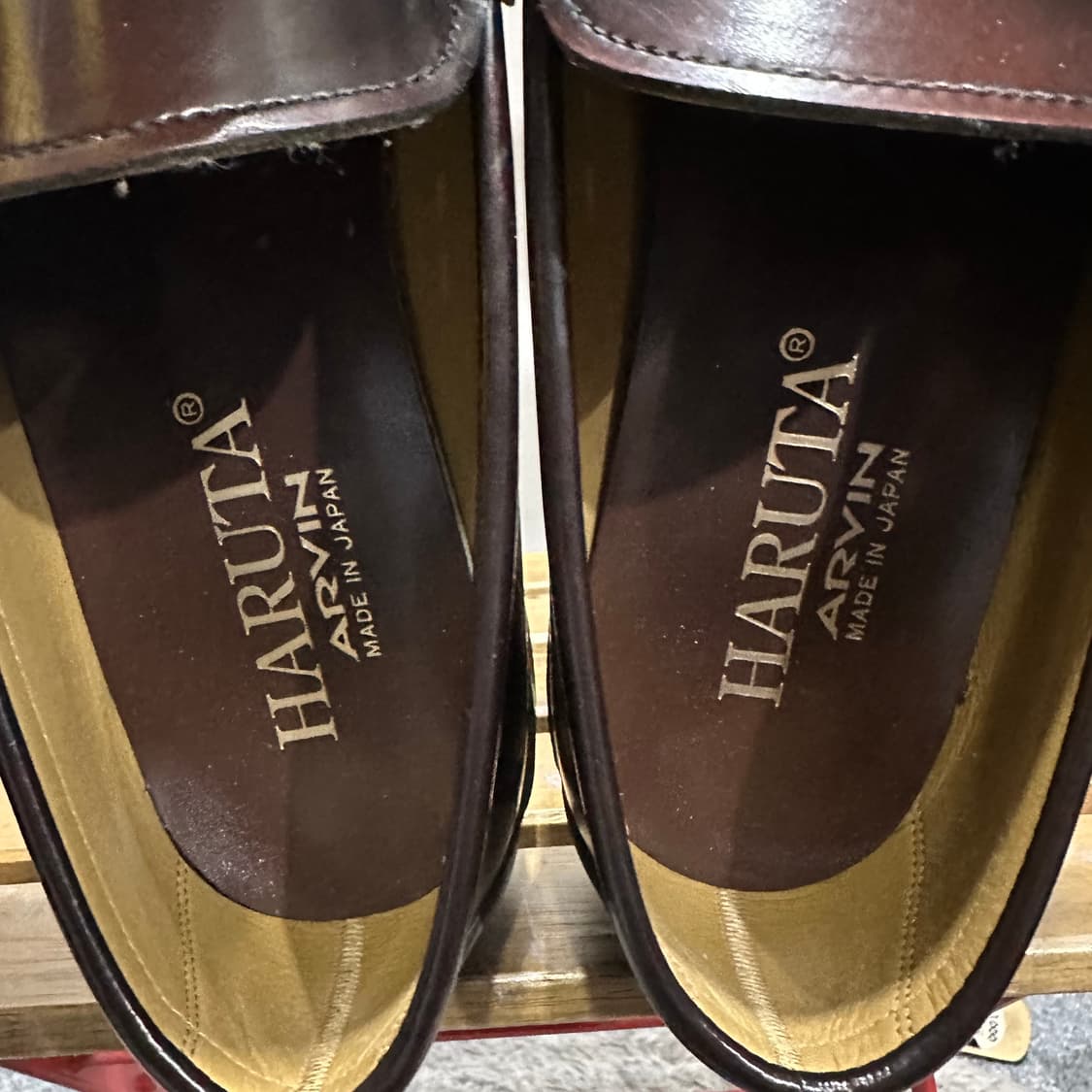 275) 하루타 로퍼 남성 남자 구두 907 테슬로퍼 브라운 상품이미지7