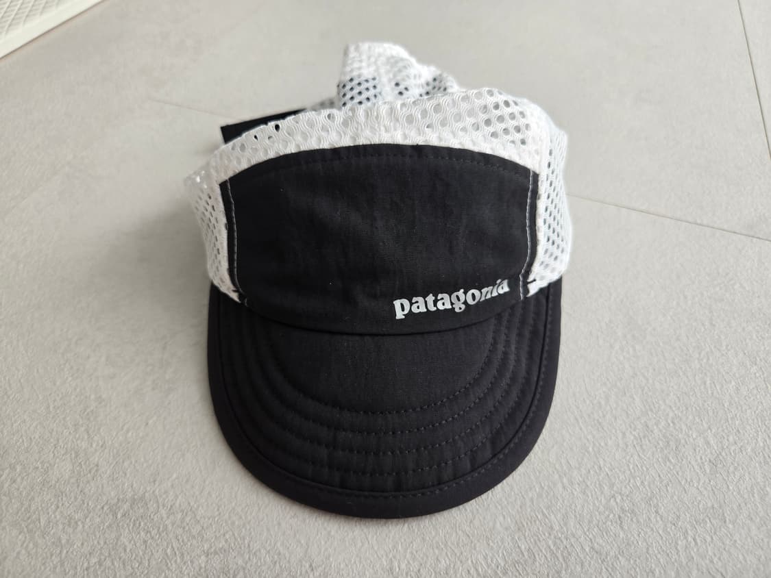Patagonia Duckbill Cap 파타고니아 덕빌 캡 블랙/화이트 상품이미지1