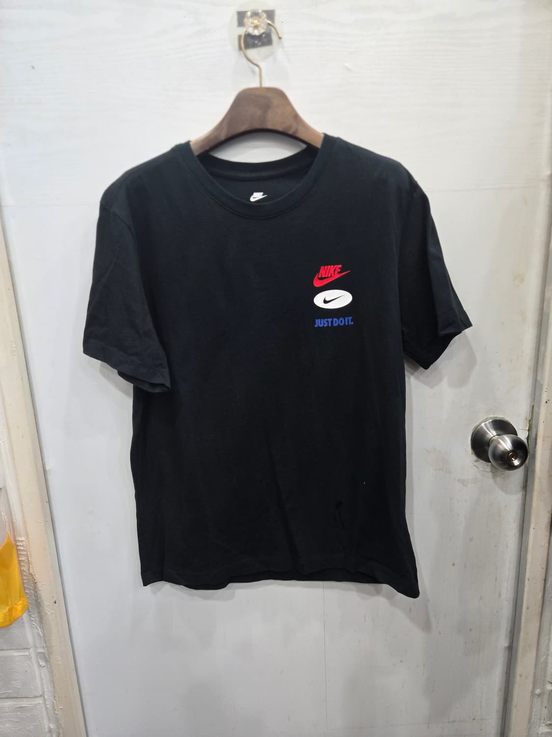 105,XL )) NIKE 나이키 저스트 두 잇 블랙 반팔티셔츠! 상품이미지1