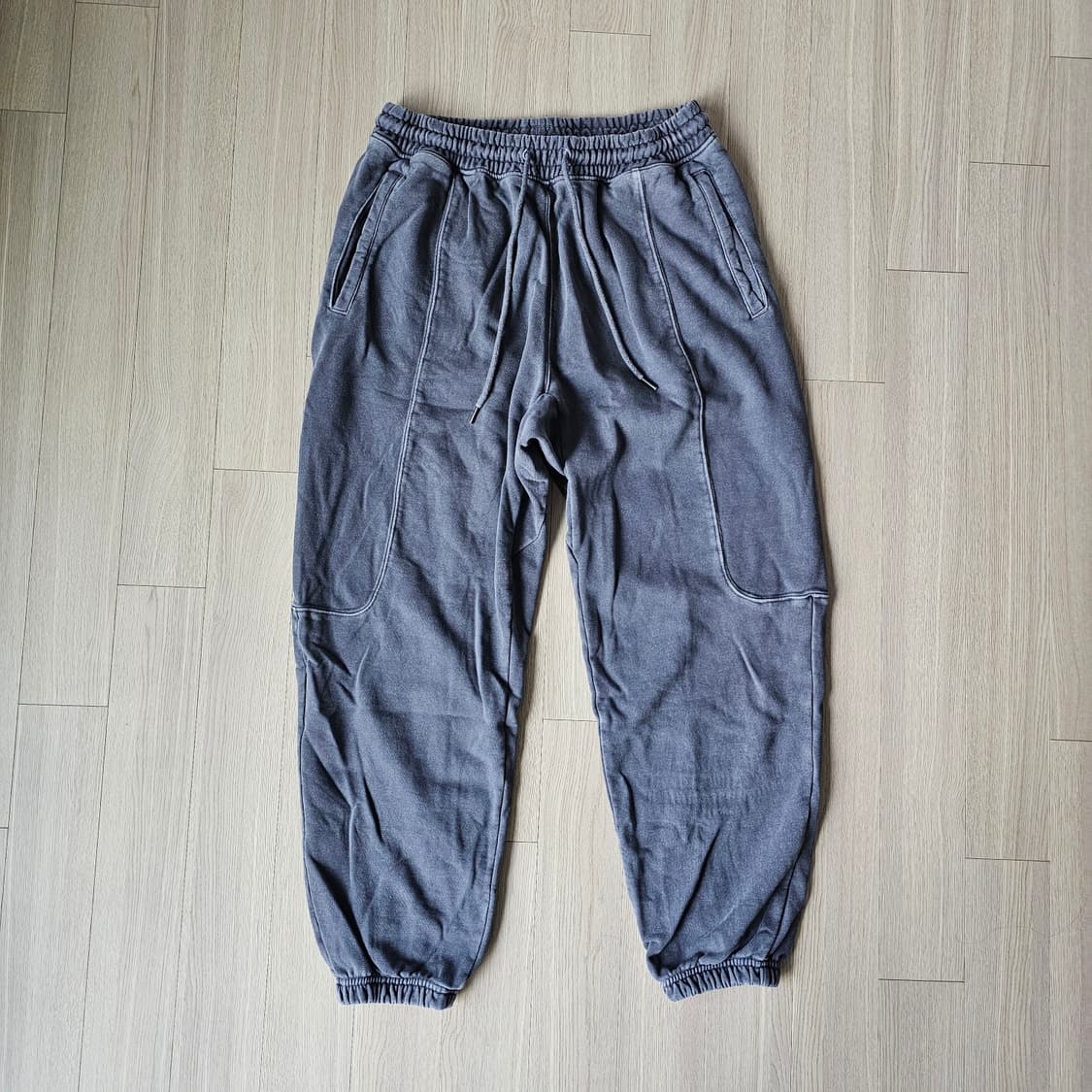 L~XL 스타터 트레이닝 츄리닝 조거 팬츠 바지 그레이 2~3회착 34 상품이미지1