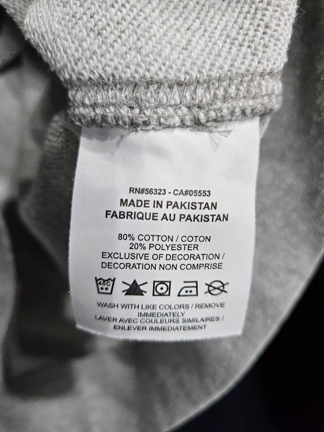 나이키 자수 그레이 남성 100 맨투맨  상품이미지9