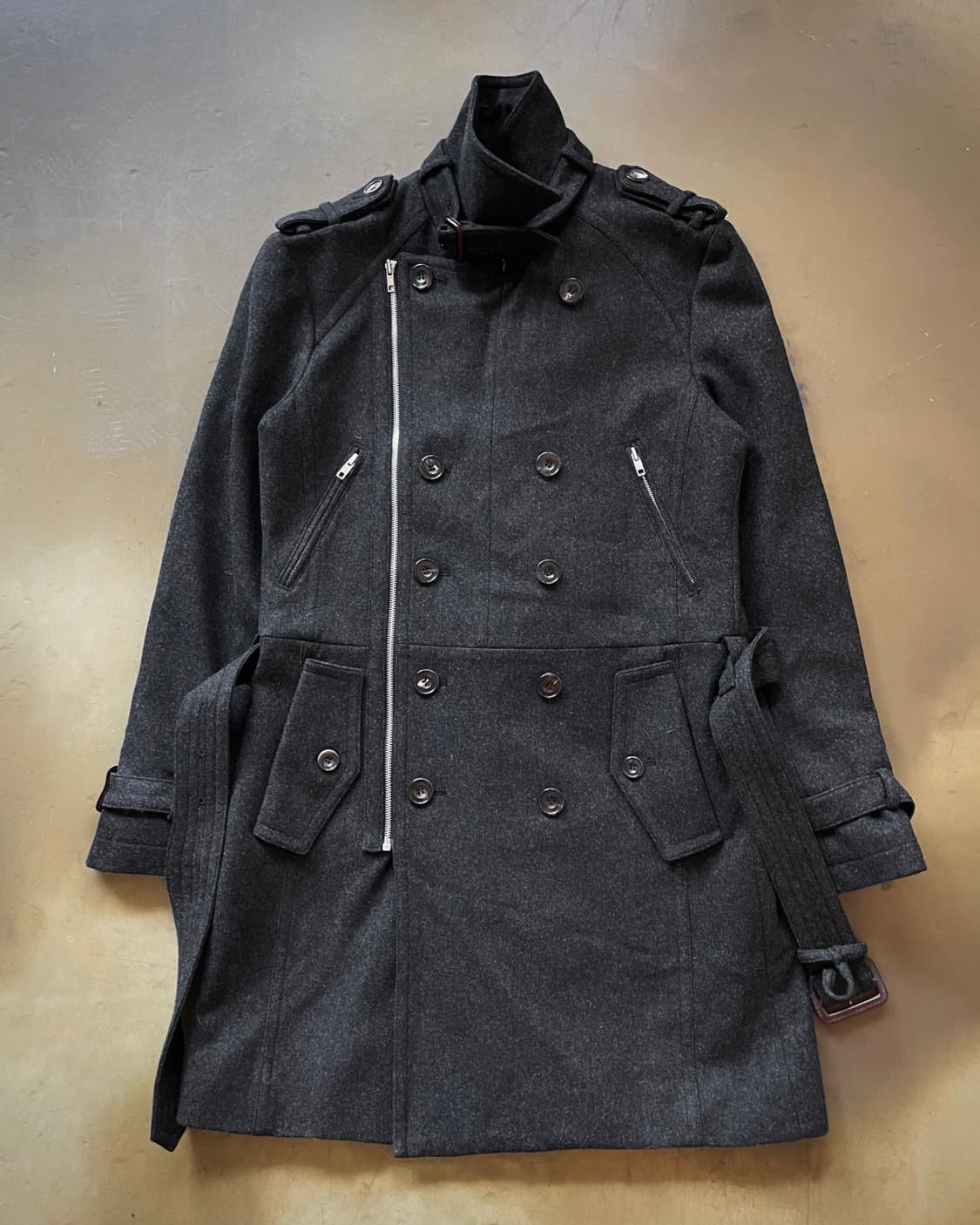 2010年 JUUN. J X Bean Pole Belted Coat 상품이미지4