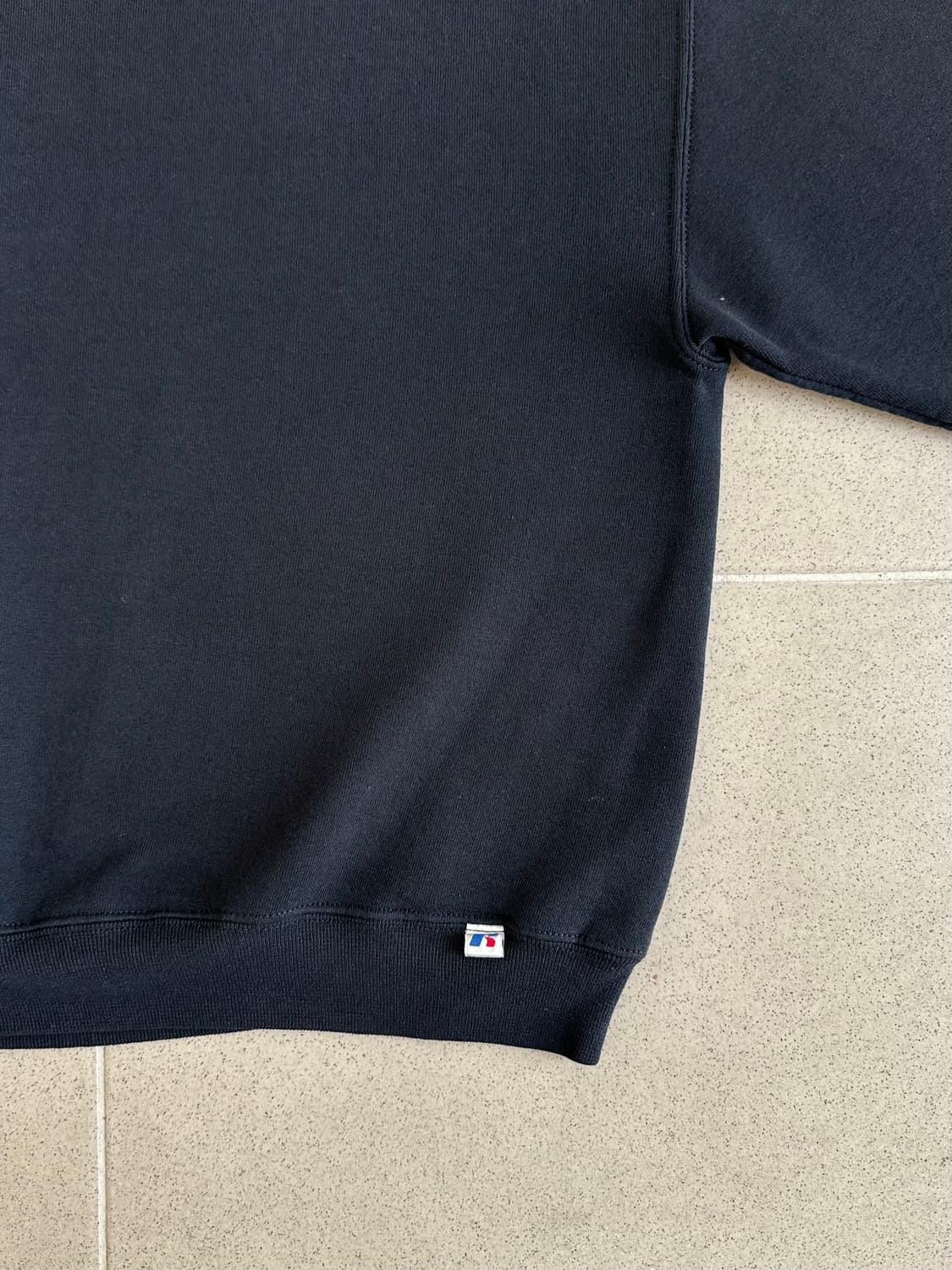 00s 빈티지 러셀 스웻셔츠 블랙 L 상품이미지3