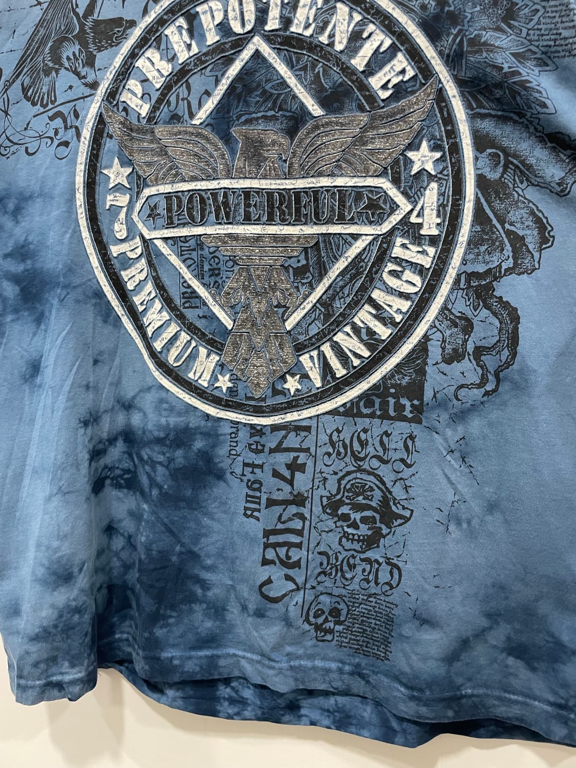 Prepotente 프레포텐테 락 시크 타이다이 반팔티셔츠 상품이미지7