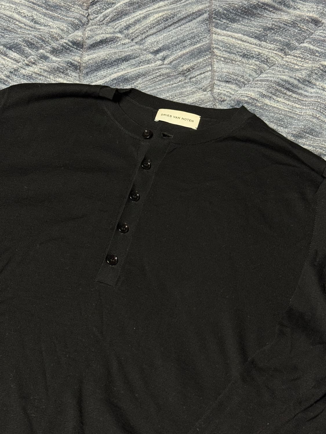 드리스 반 노튼 헨리넥 니트 L 상품이미지1