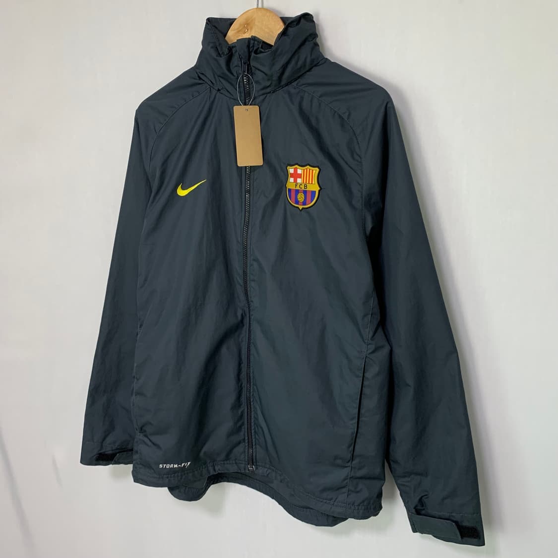 나이키 FCB 바르셀로나 바람막이 점퍼 빈티지 고프코어 남성 M 상품이미지3