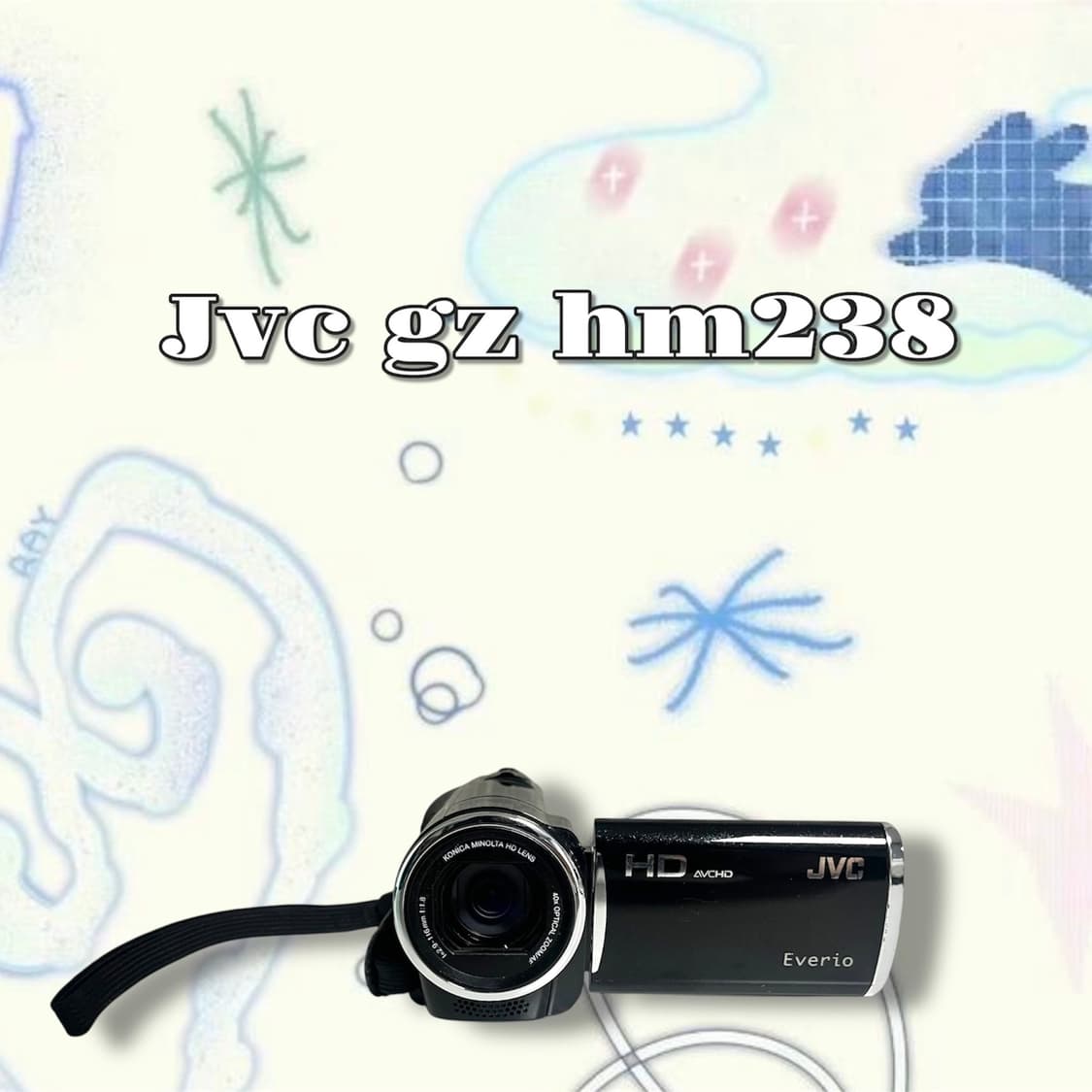 특가/ jvc gz hm238 빈티지 캠코더 블랙 상품이미지1