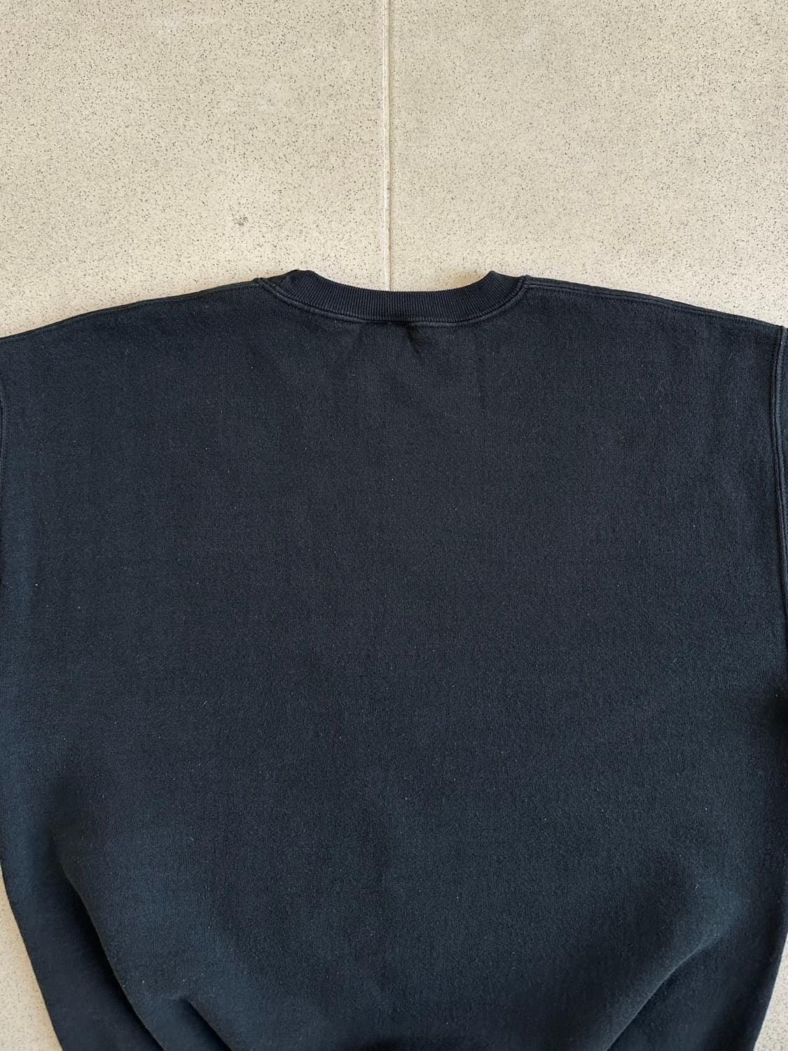 90s 빈티지 러셀 스웻셔츠 블랙 M 상품이미지5