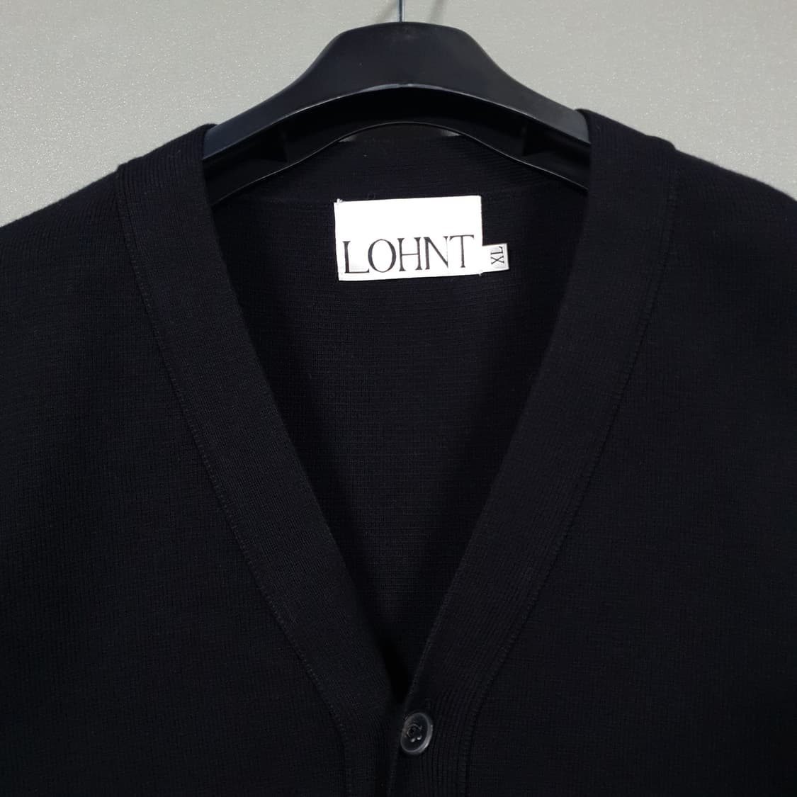 론트 X 깡 스타일리스트 한정판 콜라보 파인 코튼 가디건 블랙 XL 상품이미지3