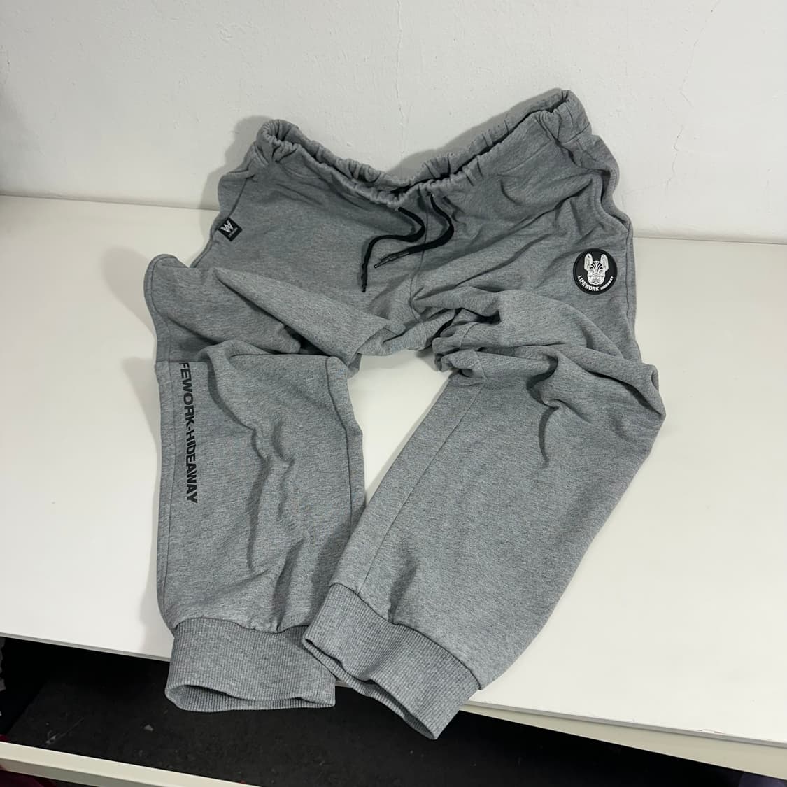 L 라이프워크 그레이 스웻 조거팬츠 상품이미지1