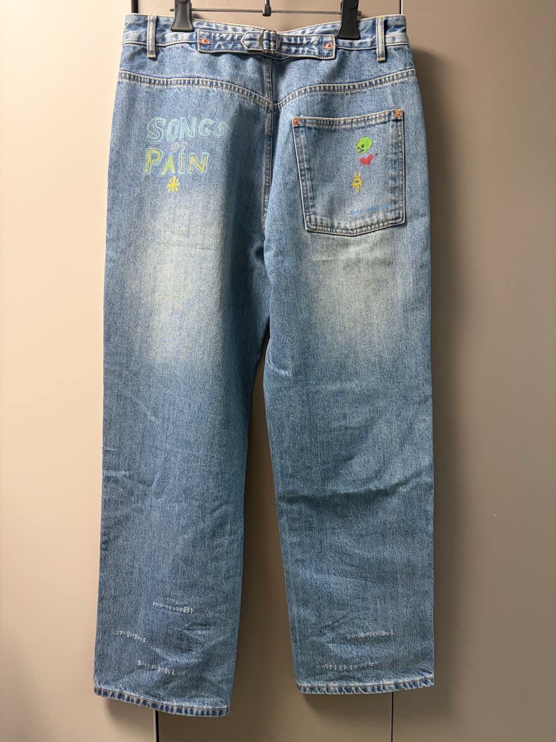 디스이즈네버댓 X 다니엘 존스톤 데님 팬츠, M사이즈 상품이미지3