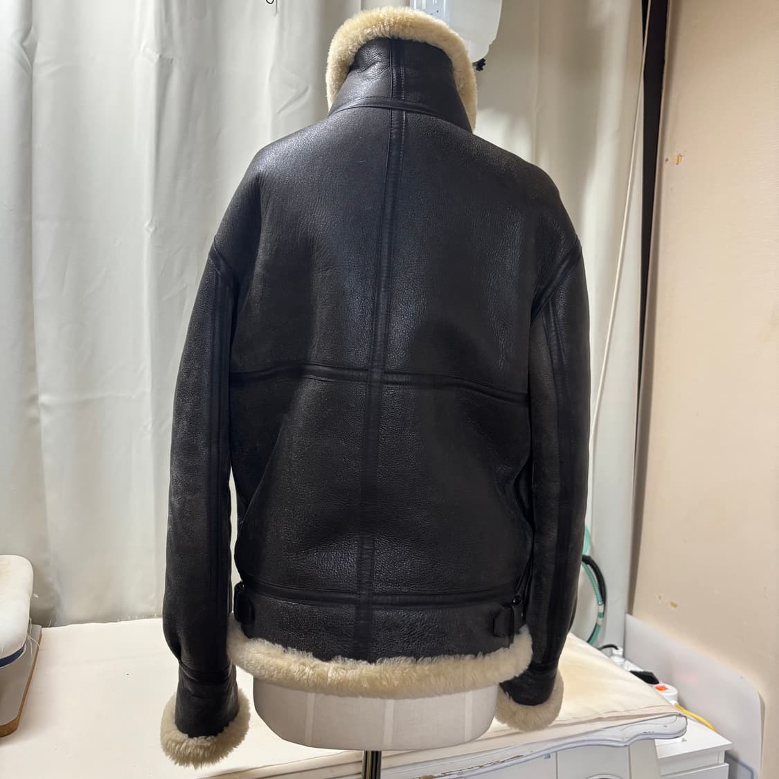 드림월드 B-3 무스탕 상품이미지2