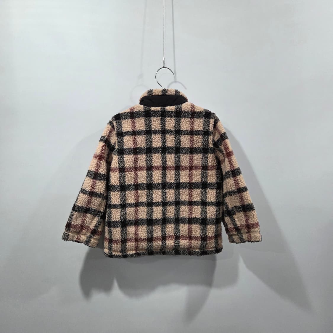 닥스 키즈 체크 플리스 자켓 110(5Y) 상품이미지5