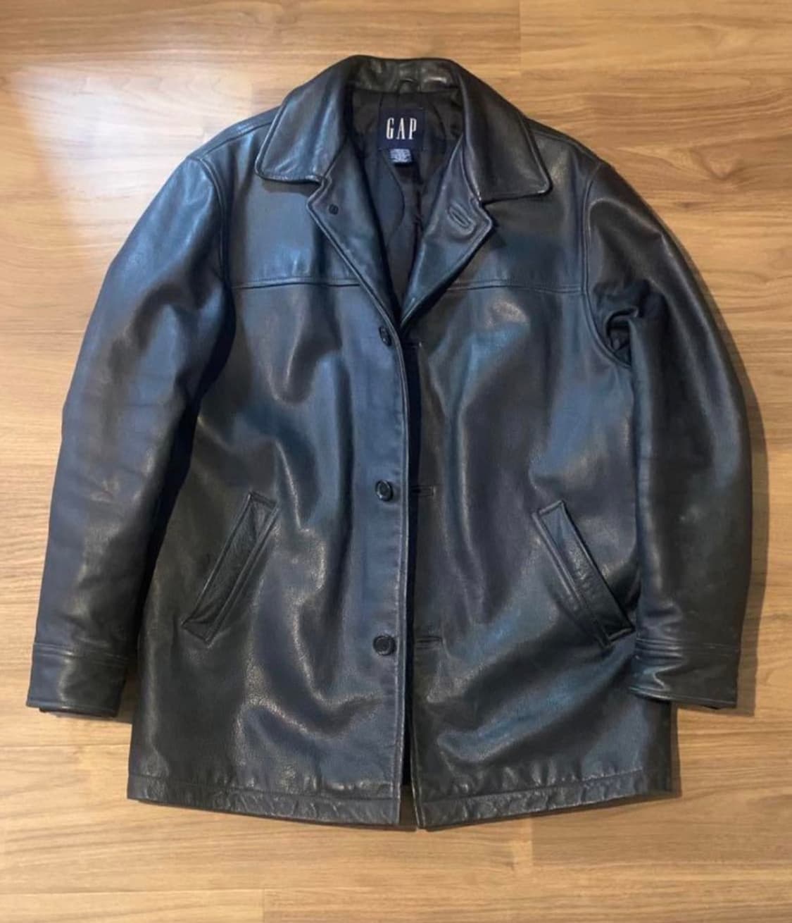 Gap 레더 카코트 다크 브라운 Msize 상품이미지2