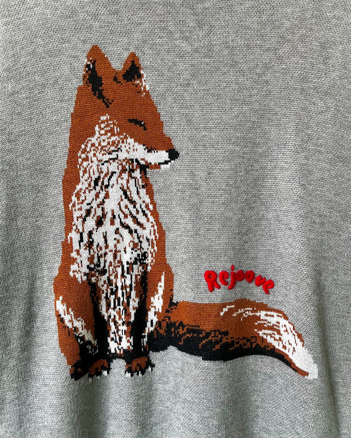 Rejoove by Noriko Maeda Fox Print Knit 상품이미지4