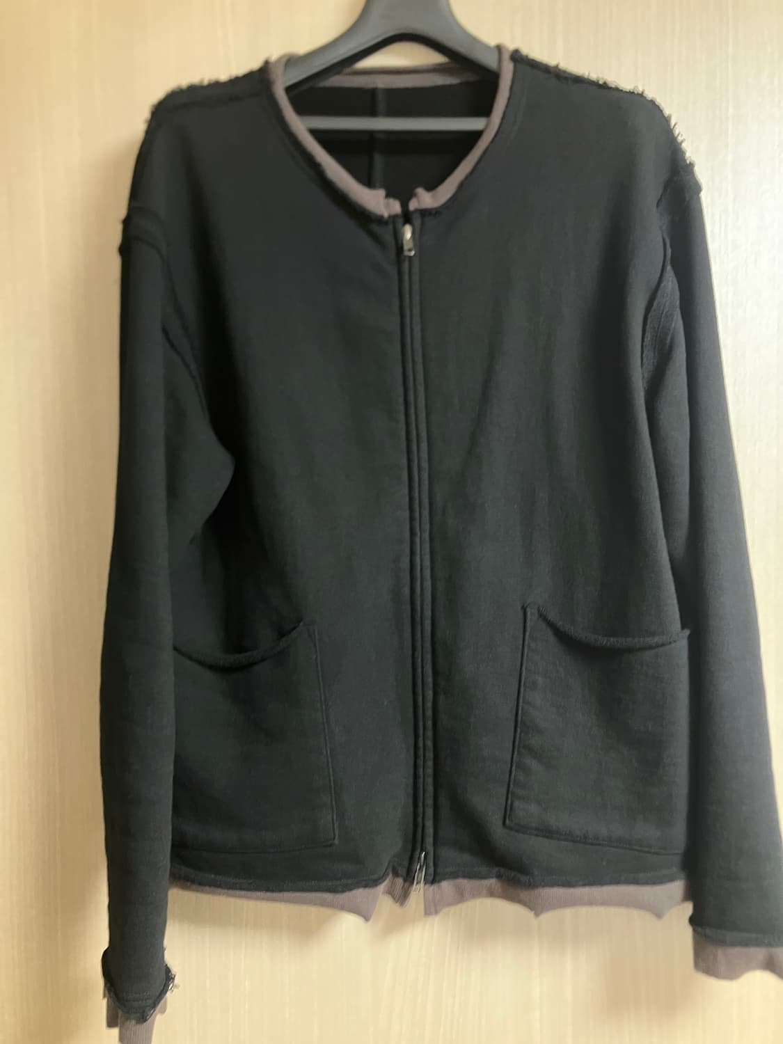 [3] 해칭룸 링거 가디건 블랙 상품이미지4