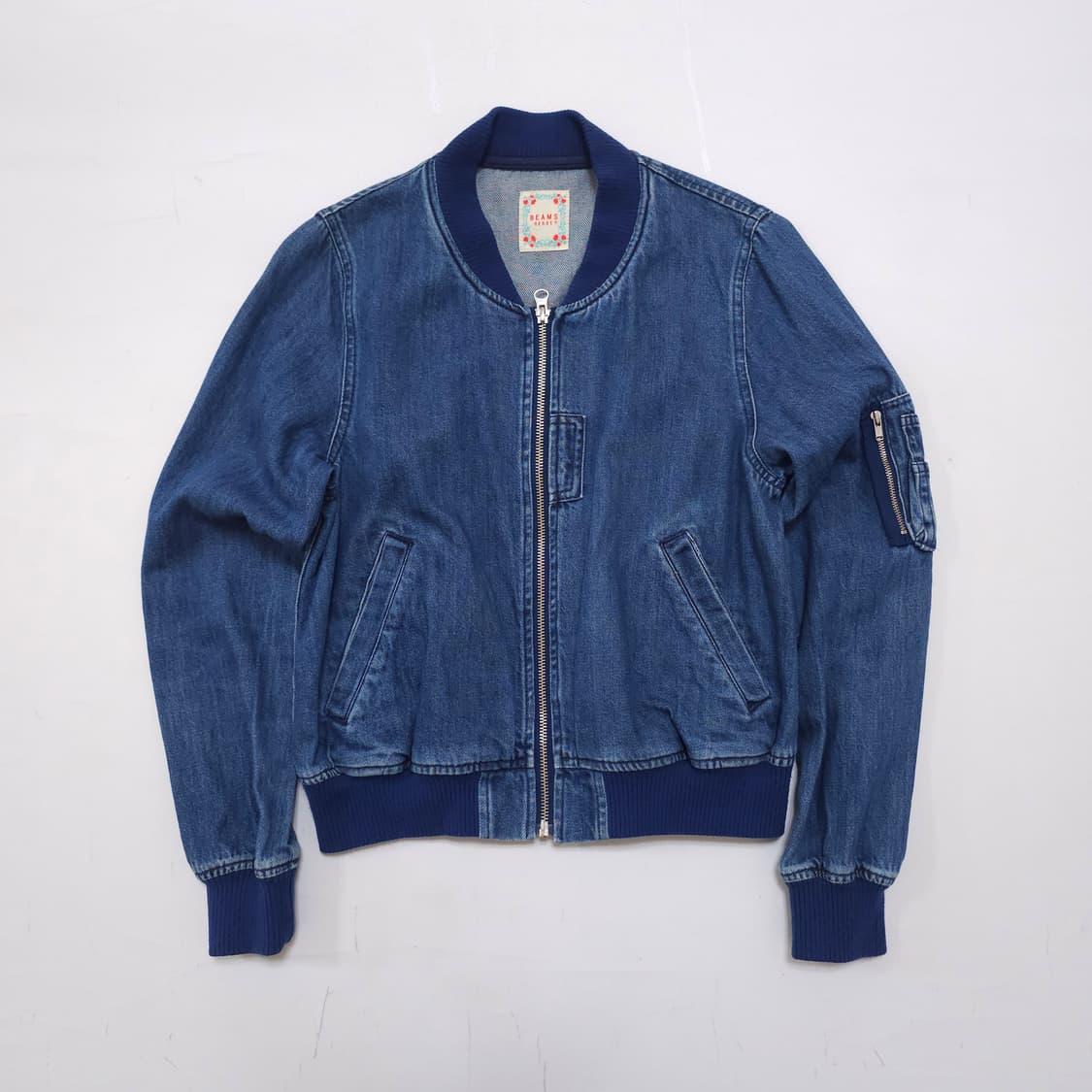 빔즈하트 데님 블루종 자켓 상품이미지1
