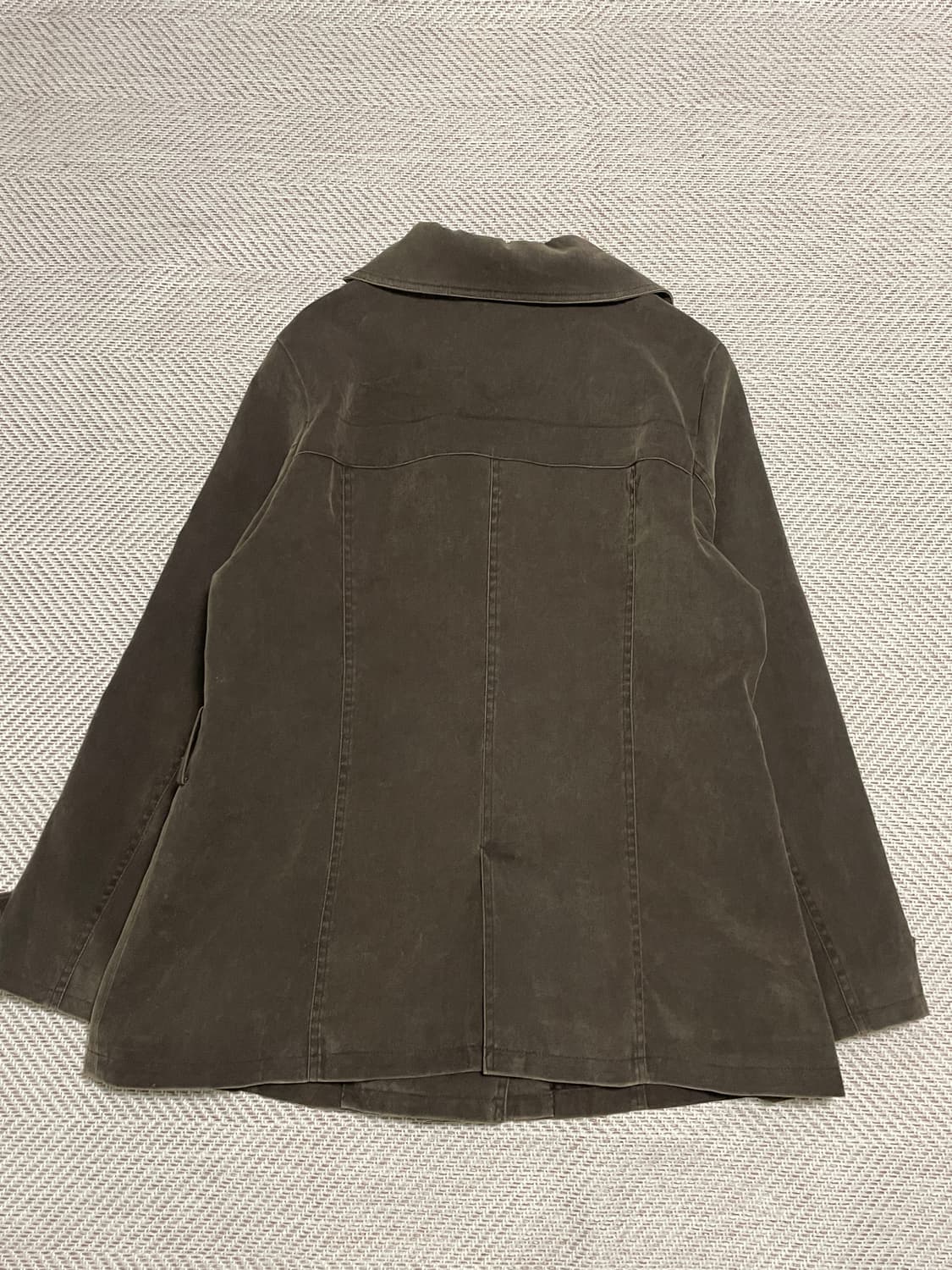 CHISOTTO 피치 워싱 코튼 더블브레스티드 자켓 J03275 상품이미지8