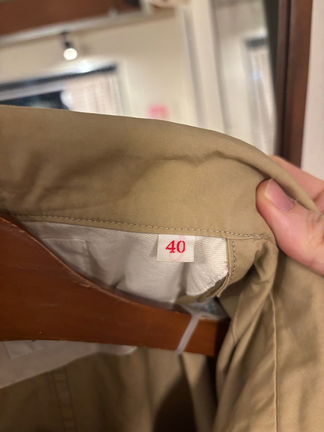 DANTON (단톤) 베이지색 라운드카라자켓 상품이미지3