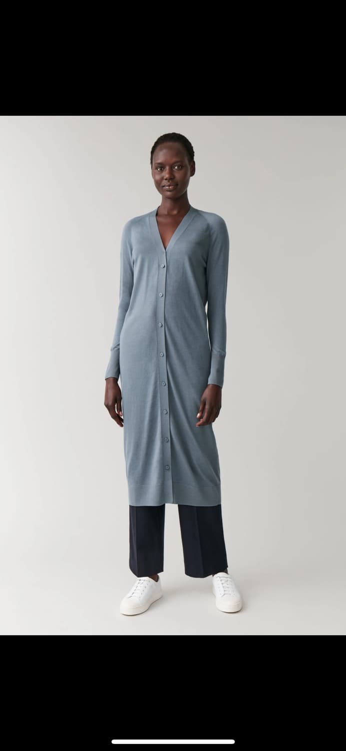 COS 롱 가디건 상품이미지1