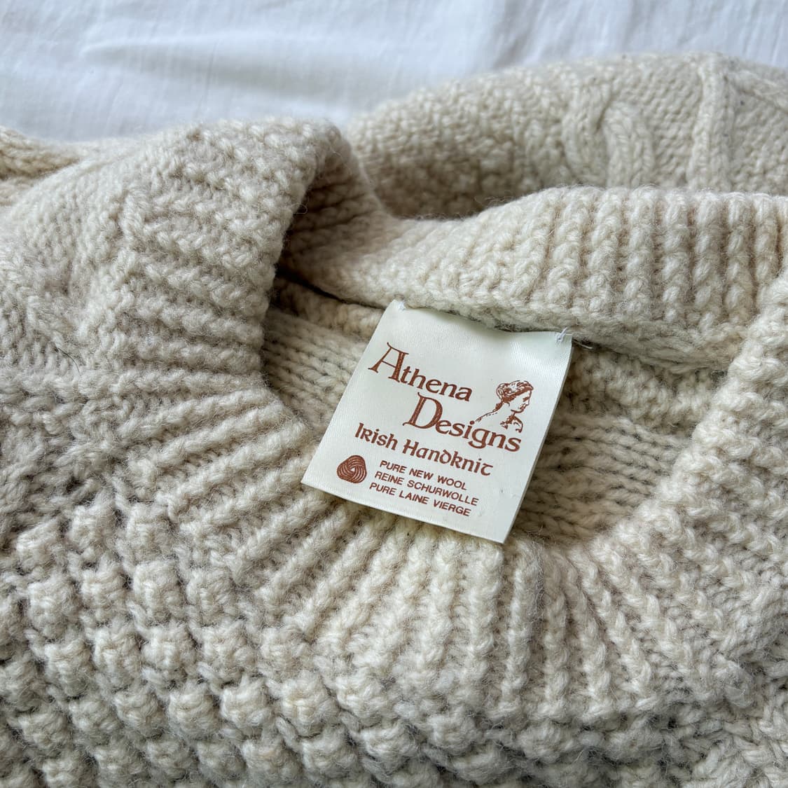  ▫️Irish Aran Wool Knit 상품이미지8