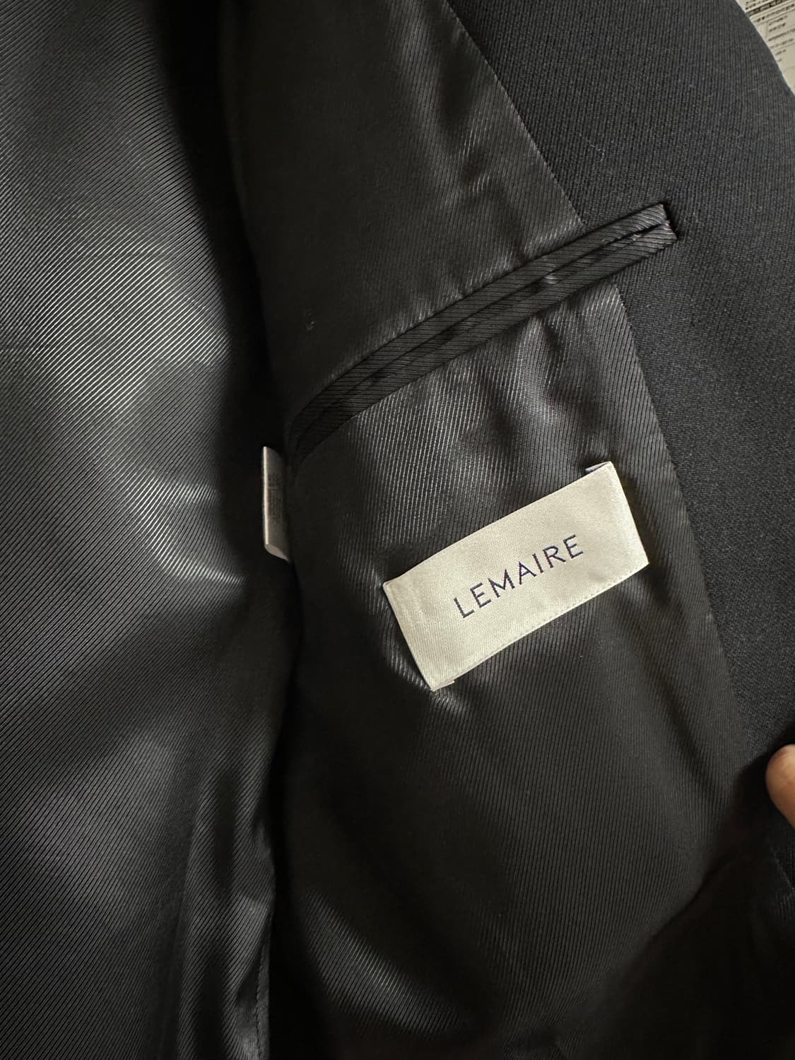 르메르 블랙 트윌 블레이저(44) 상품이미지4