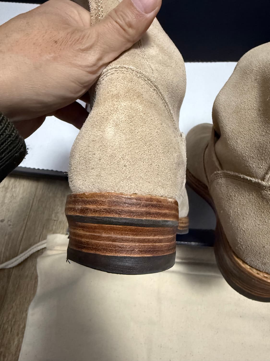 비즈빔 23SS T.W.O. Boots 투 부츠 엔지니어 부츠 샌드 상품이미지4