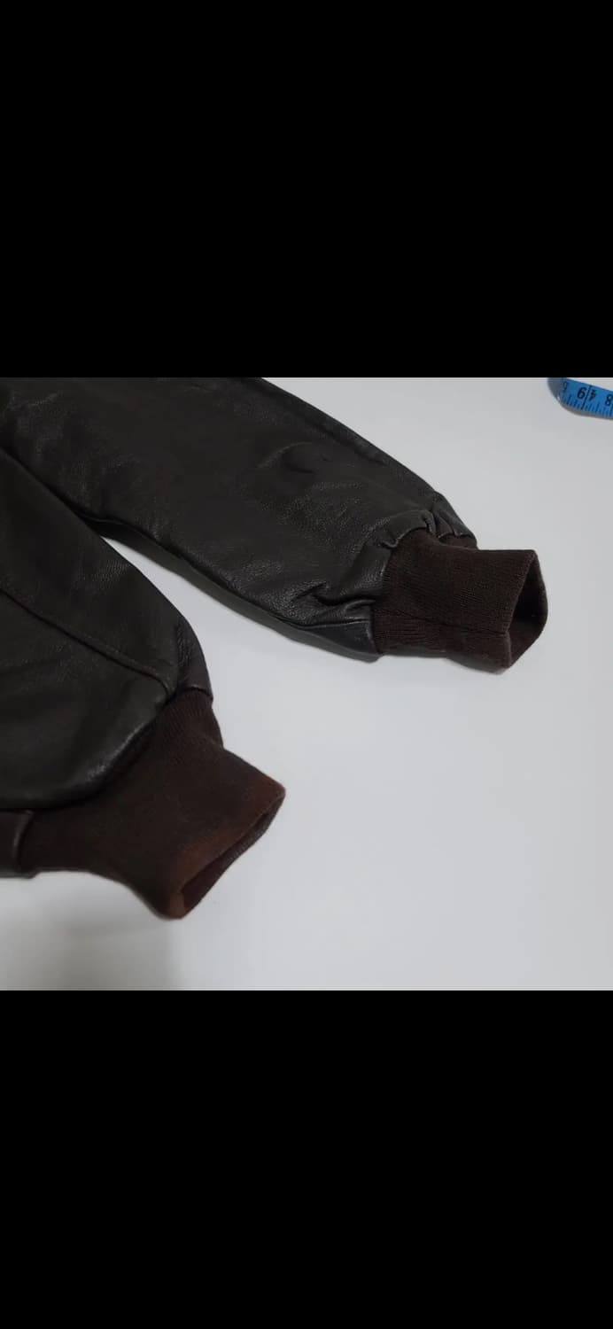 빈티지 a-2 레더자켓 상품이미지4