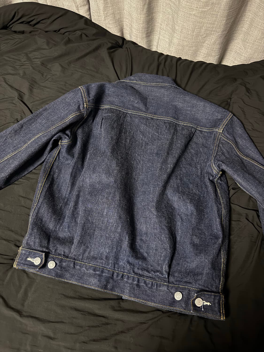 백넘버 데님 트러커 제켓 청제켓  상품이미지2