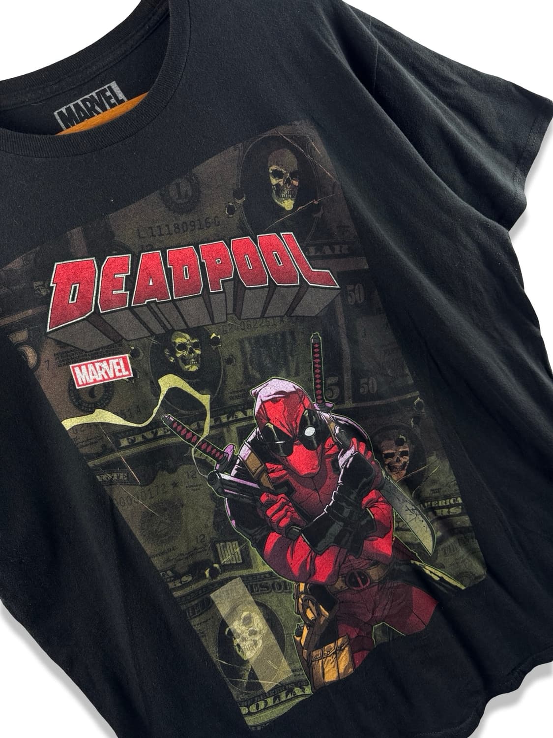 마블 오피셜 데드풀 그래픽 티셔츠2067 상품이미지4