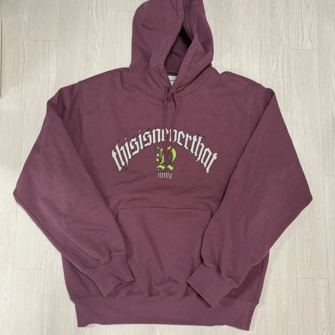 디스이즈네버댓 후드티 상품이미지1