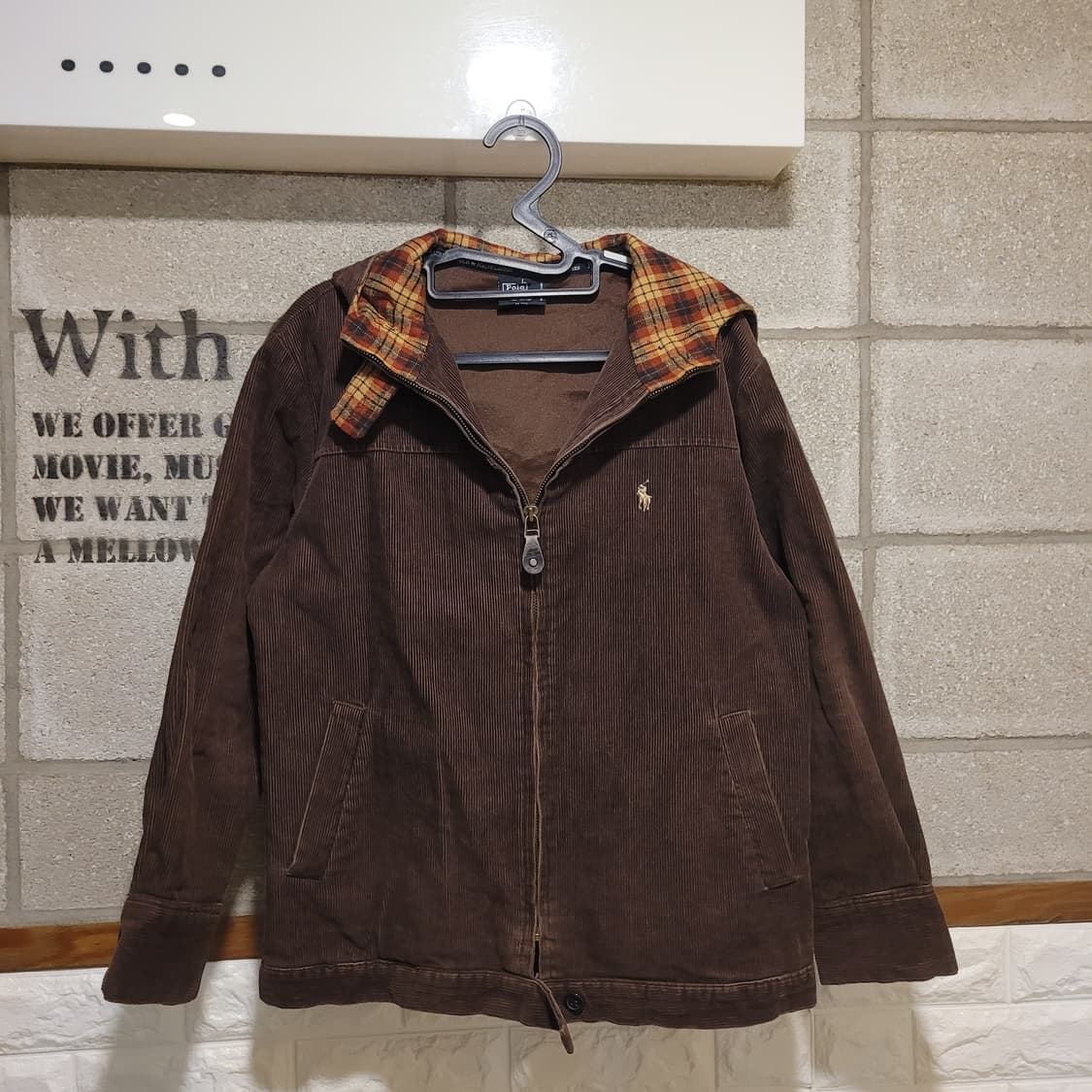 폴로랄프로렌 코듀로이 후드 자켓 L  상품이미지1