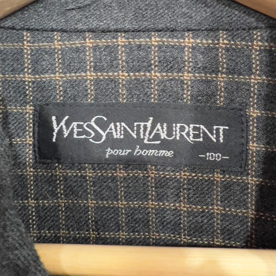 입생로랑 아카이브 울 스윙자켓 상품이미지5