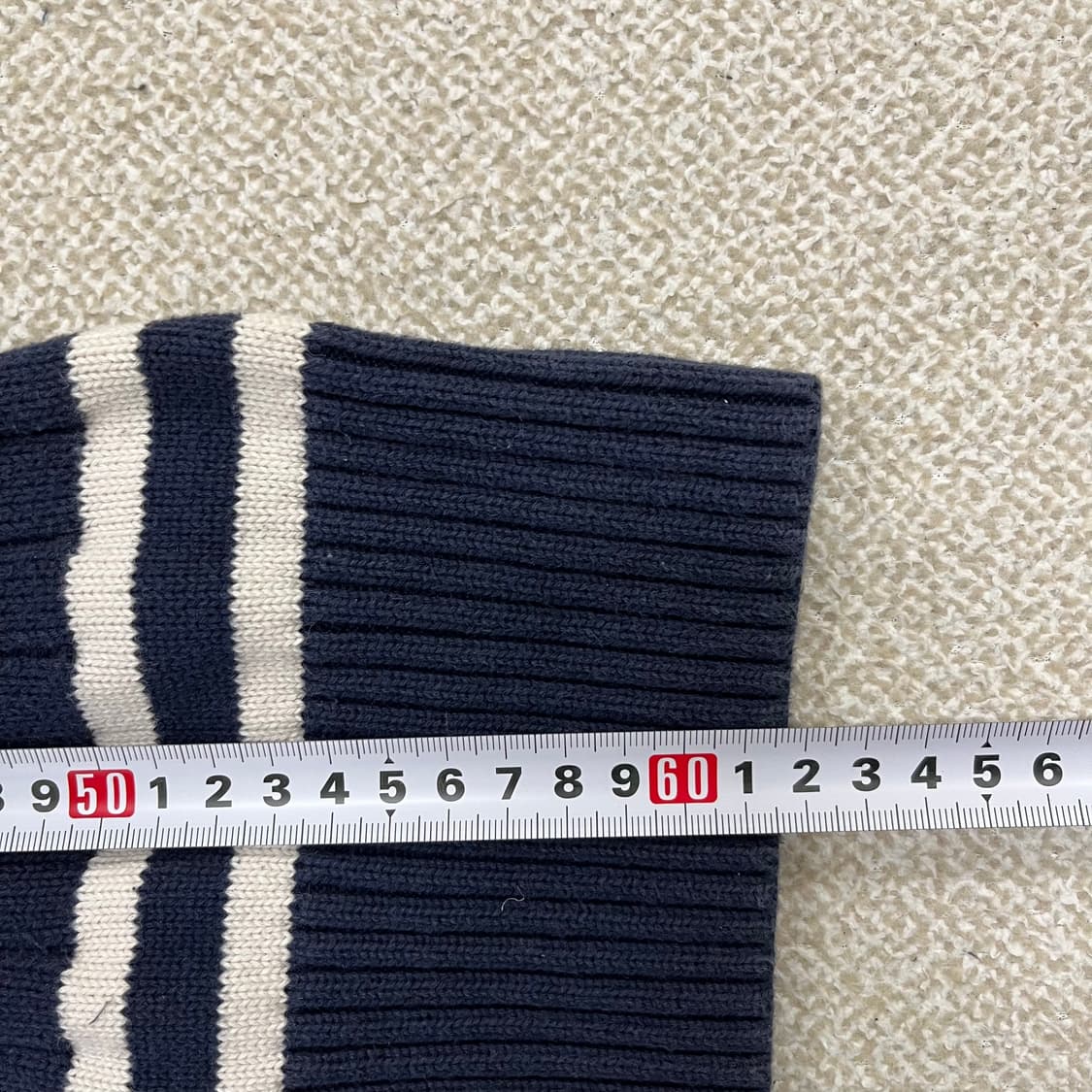 FM 티니위니 브이넥 케이블 니트 0127M2 상품이미지6