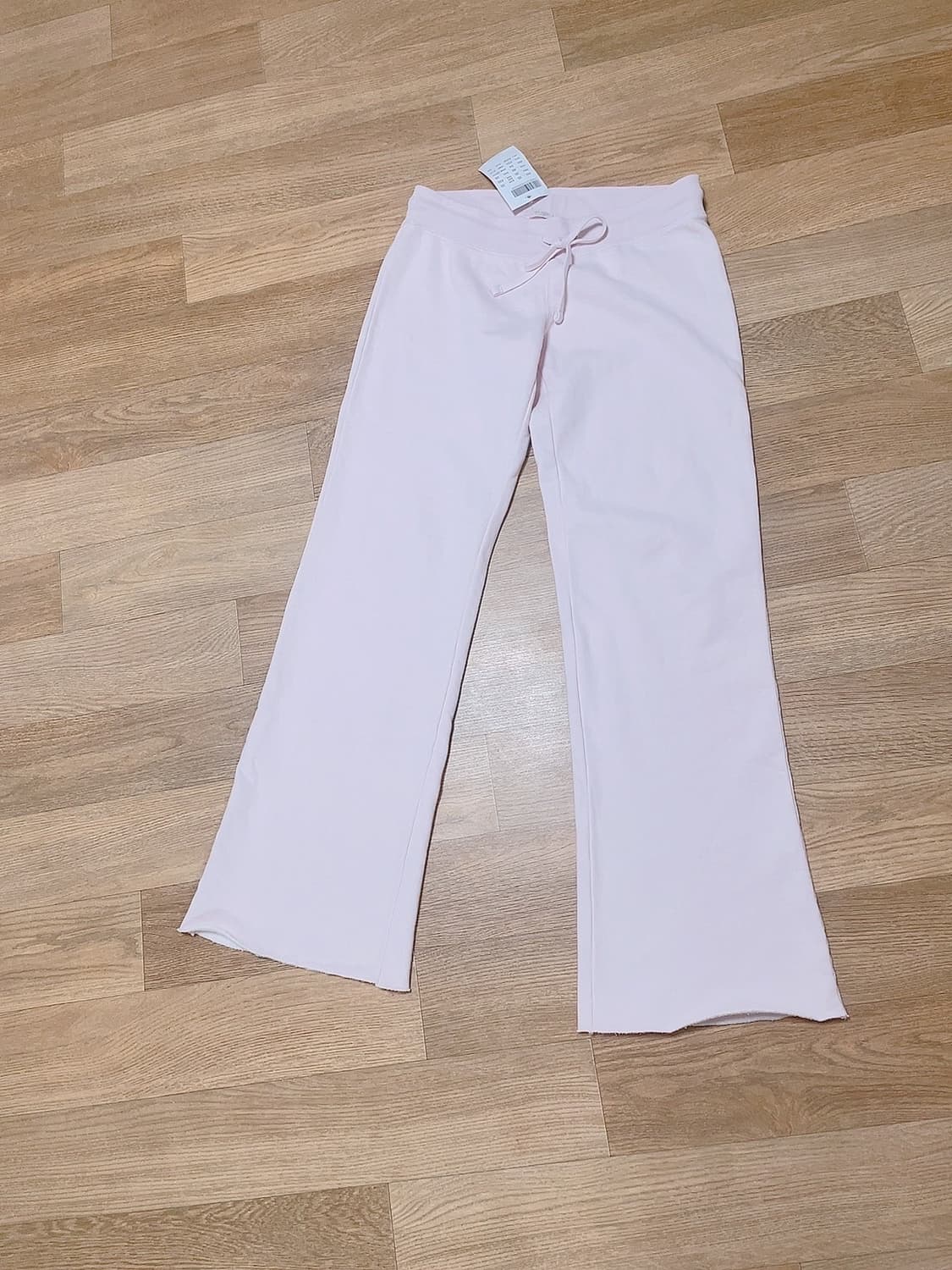 브랜디멜빌 베이비핑크 와이드 스웻팬츠 새상품 상품이미지1