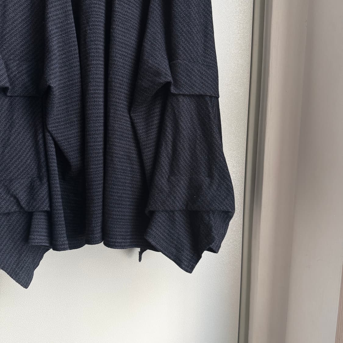 스트라이프 포켓 셔링 언발 아카이브 레이어드  롱스커트 치마 y2k 갸루 상품이미지2