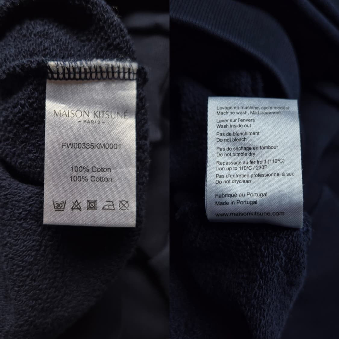 [M] 메종키츠네 핸드라이팅 맨투맨 상품이미지9