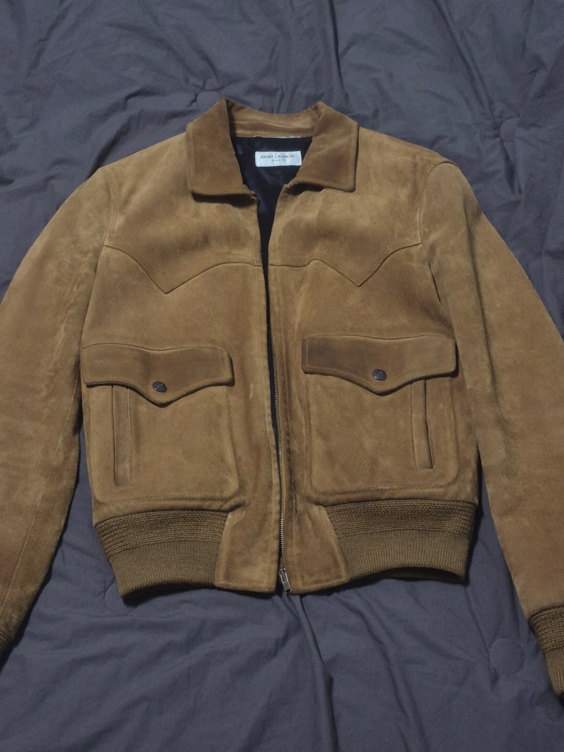 Saint Laurent 15SS Western Suede Jacket 상품이미지1