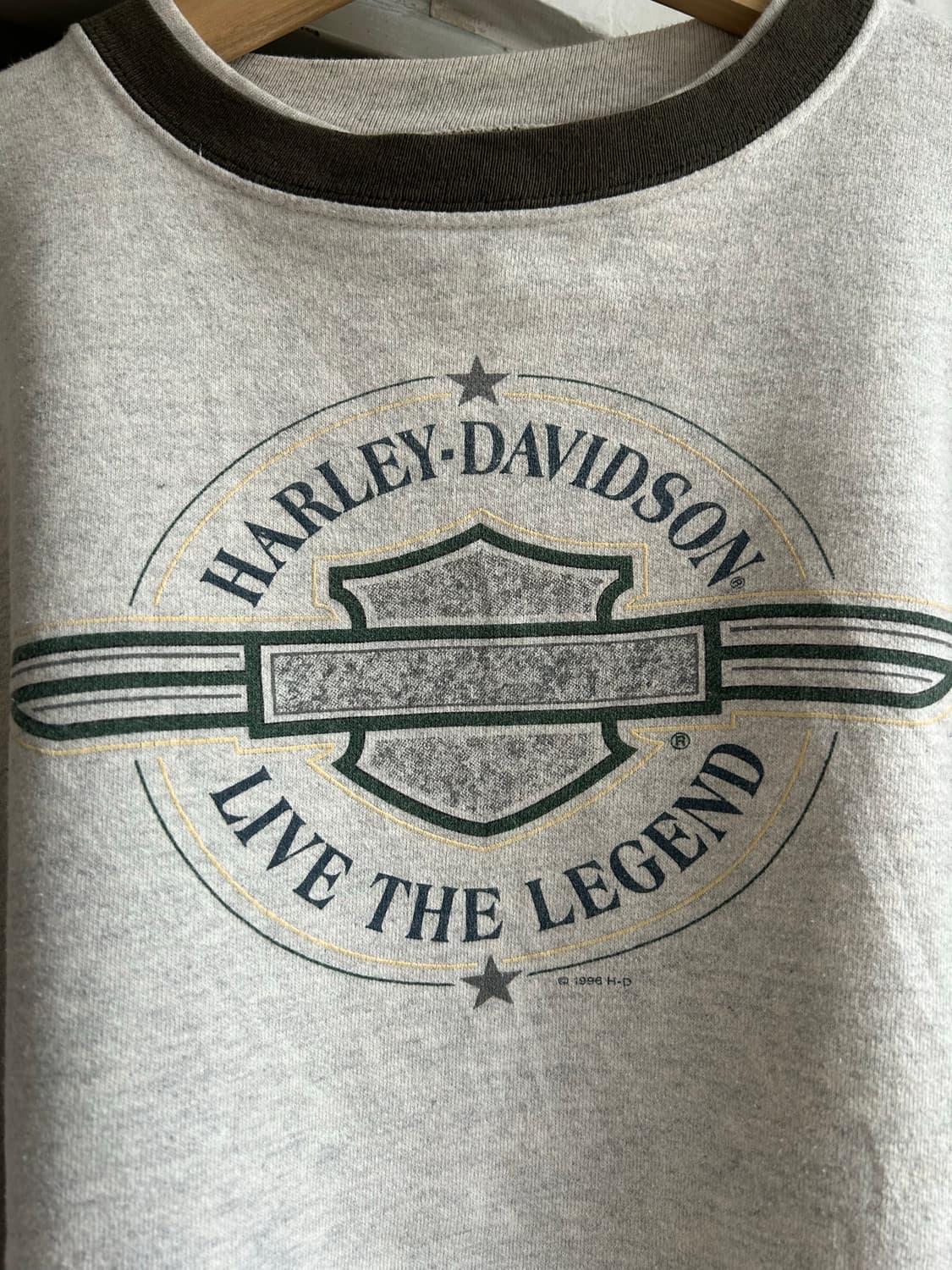 90‘s 빈티지 할리데이비슨 하이네켄오마주 스웻셔츠 상품이미지3