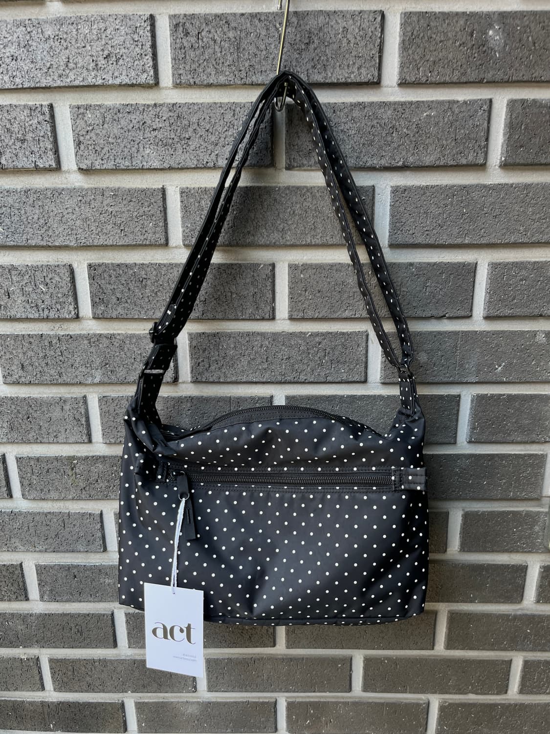 Porter 포터 화이트 도트 크로스백 상품이미지5