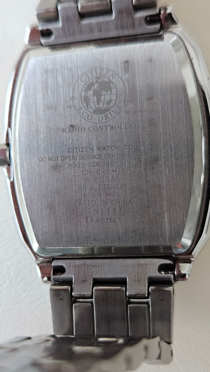 시티즌 에코드라이브 티타늄시계 상품이미지6