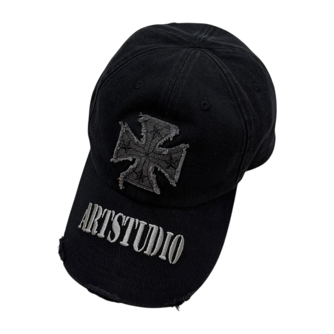 ETCE 이티씨이 크로스 디스트로이드 볼캡 모자 블랙 L 상품이미지2